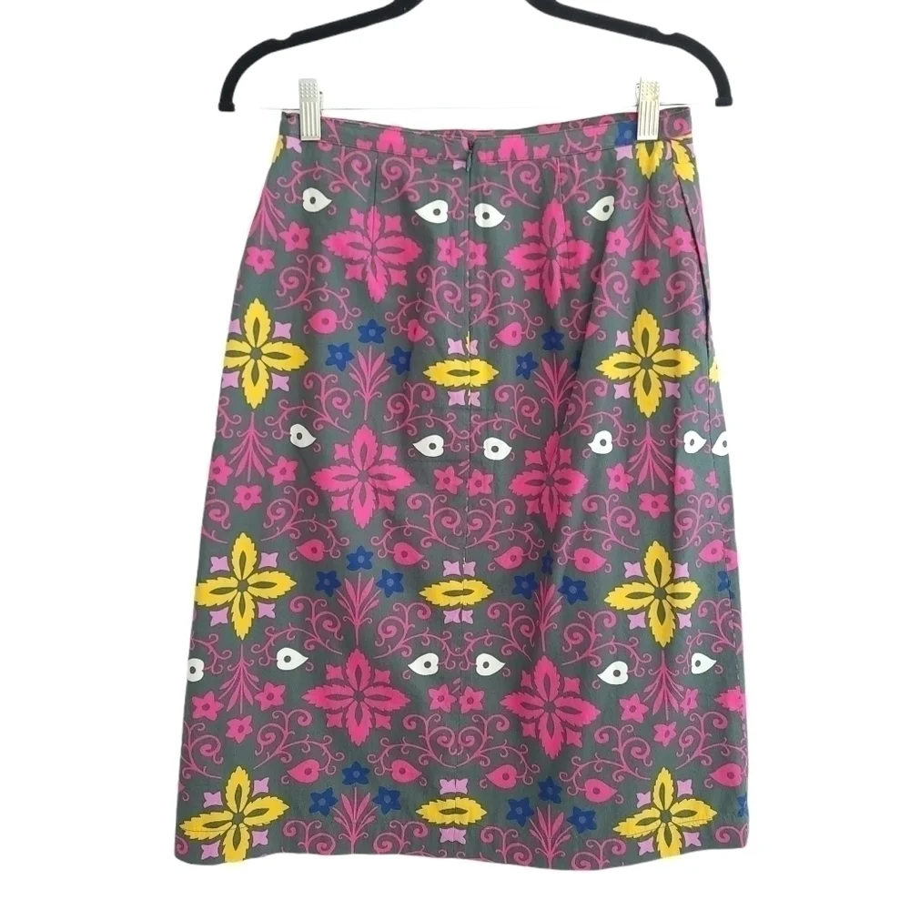 BODEN Floral Pencil Skirt